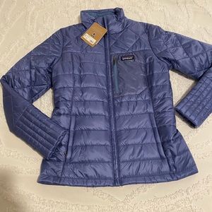 NWT Patagonia womens radalie jacket in blue size small